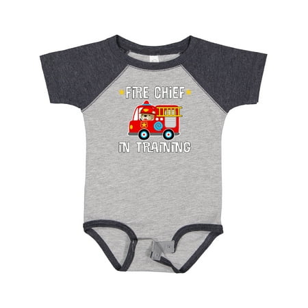 

Inktastic Future Fire Chief in Training Gift Baby Boy or Baby Girl Bodysuit