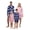 Family Christmas Pajamas, variant on AIGUR Family Christmas Pajamas Christmas Family Pajamas Matching Set Santa Claus Print Short Sleeve Tops and Shorts