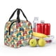 thumbnail image 5 of Easygdp Retro With Joysticks Bolsa Térmica Premium - Tela Oxford Impermeable, Gran Capacidad, Bolsillo Frontal, Unisex para Trabajo, Escuela, Actividades al Aire Libre y Picnics, 5 of 8