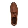 thumbnail image 3 of TOMMY HILFIGER Mens Brown Padded Warren Round Toe Lace-Up Oxford Shoes 9 M, 3 of 4