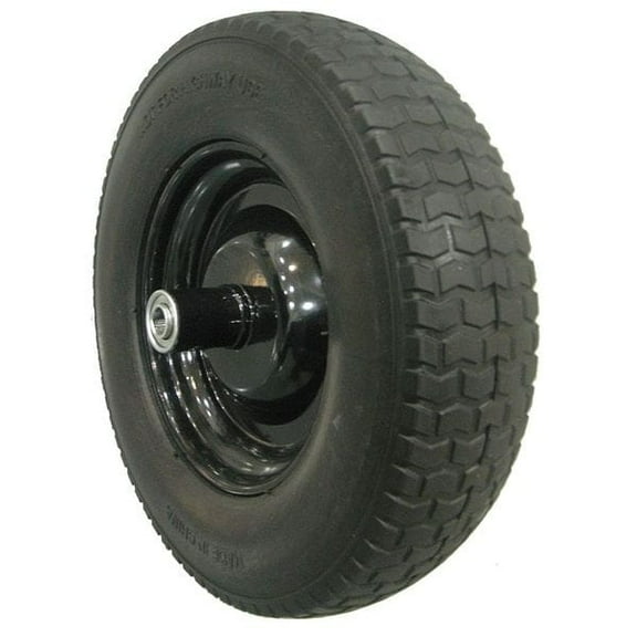 Westward Wheelbarrow Tire,Knobby,14-1/2 In. Dia. 10G170