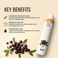 thumbnail image 3 of GK HAIR Global Keratin The Best ACAI (10.1 Fl Oz/300ml) Vegan Smoothing Keratin Hair Treatment Professional Brazilian Complex Blowout Straightening For Silky Smooth & Frizz Free Hair Formaldehyde Fre, 3 of 8