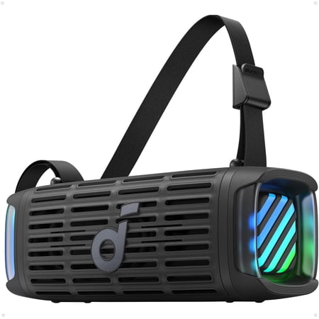 Soundcore Boom 3i by Anker, Compact Outdoor Speaker, IP68 Waterproof, Floating Playback, Saltwater-Resistant, BassUp 2.0, 50W Portable Speaker, Bluetooth 5.3, 16H, TWS, with Magnetic Case