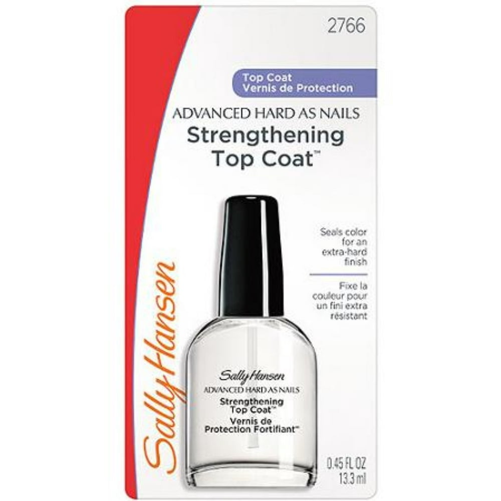 Sally Hansen Strengthening Top Coat, 0.45 fl oz