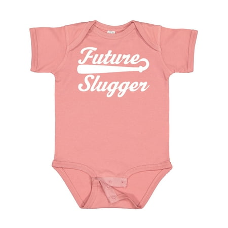 

Inktastic Baseball Future Slugger Boys or Girls Baby Bodysuit