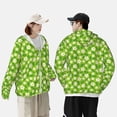 thumbnail image 3 of KLL Daisies Flowers Print Men's Women’s UPF 50+ Sun Protection Outdoor Hoodie Jacket Long Sleeve Fishing Hiking Performance Shirt-3X-Large, 3 of 6