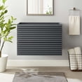 thumbnail image 3 of Modway Render 29" MDF Wood Wall-Mount Bathroom Vanity Cabinet in Gray, 3 of 8
