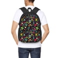 thumbnail image 4 of Disketp Colorful Geometric Figures Mochila Minimalista de Gran Capacidad, Mochila de Viaje para Escuela, Trabajo o Uso Diario, 4 of 6
