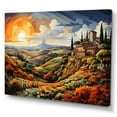 thumbnail image 2 of Designart "Vineyards of Tuscany, Italy III" Italy Canvas Art Print, 2 of 5