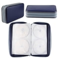 thumbnail image 4 of CD Case 80 Capacity Hard Shell DVD Case VCD Binder Wallet Storage Organizer Booklet, 4 of 10