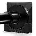 thumbnail image 1 of Soporte de barra para cortina de ducha Kitosun, montaje en pared para baño, negro, 1 of 7