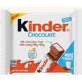 thumbnail image 2 of Kinder Chocolate Share Size Milk Chocolate Bars with Creamy Milky Filling, 3.0 oz, 16 Count, 2 of 7