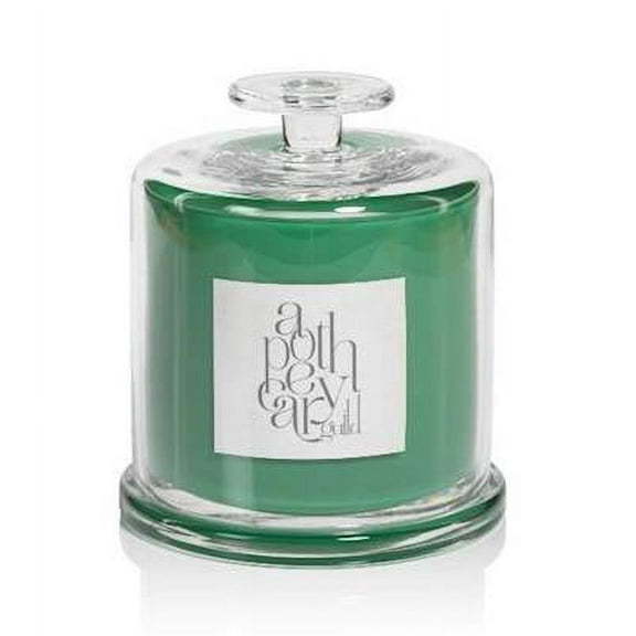 GERANIUM SPICE Zodax Apothecary Guild Large Scented Jar Candle with Cloche - 36 oz