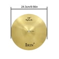 thumbnail image 4 of Greeniant Home Studio Stage Performance Metal Cymbal Reemplazo Drumset Cymbals Instrumento musical Percusión Equipo Reemplazo de piezas Accesorios para instrumentos musicales 10 pulgadas Greeniant OD025488-05, 4 of 6