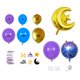 thumbnail image 1 of Globos de pancarta de Eid Mubarak para fiestas musulmanas, pancartas de Eid Mubarak para hoteles y fiestas en interiores. Estilo C, 1 of 8