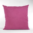thumbnail image 5 of Plutus Pink Solid Shiny Velvet Luxury Throw Pillow - Double sided 20" x 26" Standard, 5 of 5
