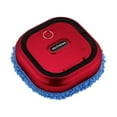 thumbnail image 2 of GUOOL Robot Mop, Wet and Dry Low Noise USB Charging Automatic Slim Robot Vacuum Red, 2 of 9