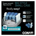 Conair Compact MultiSize Plastic & Stainless Steel Hot Hair Rollers