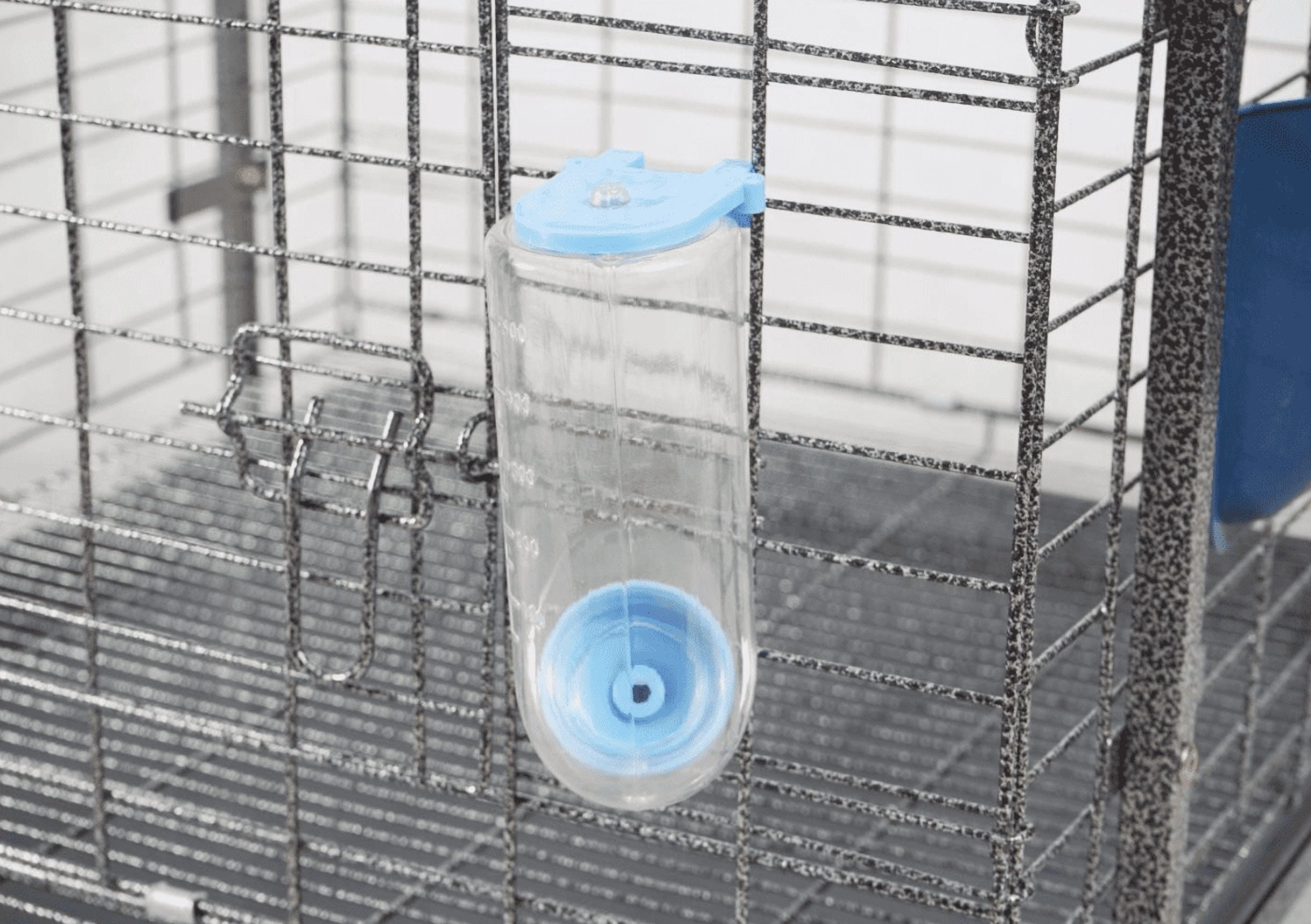 Stackable Rabbit Breeding Cage with Feeder and Water Bottle Easy-Clean, 24 x 24 x 16 inches, Guinea Pig Ferret Bunny Hutch
