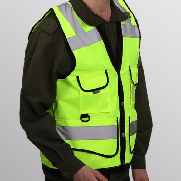 Reflective High Visibility Safety , Hi Visibility Strip, unisex adult, Work, Cycling, Runner, Surveyor, , Construction, Neon , as described