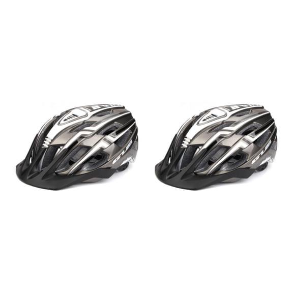 Naiovety Casco de ciclismo, luz trasera, cascos de equitación, gorra de seguridad recargable liviana moldeada integralmente para mujer para Type2 NO2