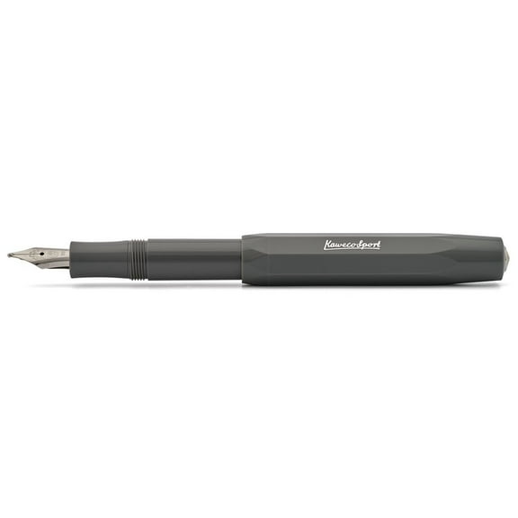 Kaweco 10000759 Skyline Sport Fountain Pen, Grey, Extra Fine