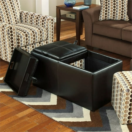 UPC 024052223637 product image for Ashley Geordie Storage Ottoman in Cafe | upcitemdb.com