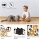 thumbnail image 3 of Paquete de 2 collares separables con diseño de gato, pajarita, collar de color floral con margaritas, 3 of 5