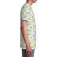 thumbnail image 3 of Honeii Daisies Flowers Print Youth Short Sleeve T-Shirt,Boys Athletic Shirt,Quick Dry Short Sleeve Performance Moisture Wicking T Shirt, 3 of 6