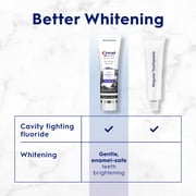 Crest 3D White Whitening Therapy Charcoal Deep Clean Invigorating Mint Toothpaste, 4.6 oz Pack of 2