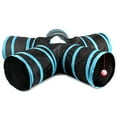 thumbnail image 3 of Cat Tunnel 5 Way Pet Play Tunnel Collapsible Tunnel Toy for Cats Dogs Rabbits Pets, 3 of 8