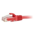 thumbnail image 2 of C2G 7ft Cat6 Ethernet Cable - Snagless Unshielded (UTP) - Red - Patch cable - RJ-45 (M) to RJ-45 (M) - 7 ft - stranded wire - CAT 6 - molded, snagless, stranded - red, 2 of 3