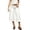 White, variant on RUTAYY Women's Pants Cropped Wide Leg Polka Dot Fold Over Waist Stretch Loose Casual Trousers Sky Blue