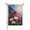 Style 2, variant on Patriotic Paw Welcome Garden Flag 12x18 Inch Double Sided – Uncle Sam Hat & Stars Design, Outdoor Fall Yard Decoration For Porch & Lawn