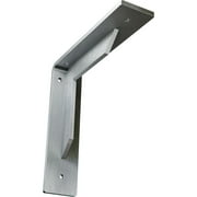 Ekena Millwork 2"W x 8"D x 8"H Stockport Steel Bracket, Unfinished