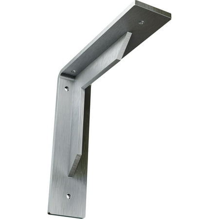Ekena Millwork 2"W x 8"D x 8"H Stockport Steel Bracket, Unfinished