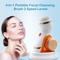 thumbnail image 2 of Instrumento de limpieza Irfora Cepillo de limpieza facial 360° 2 niveles de velocidad Cepillo giratorio facial a prueba Irfora Instrumento de limpieza, 2 of 7
