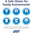 thumbnail image 3 of PURELL Sanitizing Wipes White - Lint-free - 270 / Each, 3 of 6