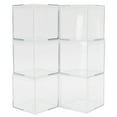thumbnail image 2 of Juego de 6 cajas de plástico transparentes BuyWeek para dulces diseño revolucionario, 2 of 12