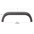 thumbnail image 2 of GlideRite 3-3/4 in. (96mm) Center-Center Curved Cabinet Bar Pull, Oil Rubbed Bronze - 4843-96-ORB, 1 Pack, 2 of 4