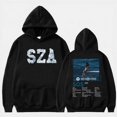 thumbnail image 3 of SZA Merch New Album SOS Unisex Number Long Sleeve Sweatshirt Baseball Jacket, 3 of 6