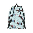 thumbnail image 3 of Balery Dachshund Dog Puppy Vintage Canvas Backpack for Men and Women - Large Capacity, Durable Travel Laptop Bag for School, Work, Hiking, and Outdoor Activities, 3 of 7