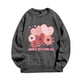 thumbnail image 2 of Gibobby Sudaderas con cremallera Sudadera para el día de San Valentín para mujer, camisas con corazón de amor, de San Valentín, camisetas de manga larga (Gris, L), 2 of 4