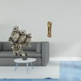 thumbnail image 2 of Figuras de búho,Figuras de búho,animales artificiales,artesanías,decoración del hogar,Reloj de suelo para casa de muñecas,Reloj de piso para casa de muñecas en miniatura,minimuebles,Reloj, 2 of 8