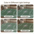 thumbnail image 7 of ODIKA 5'x7' Washable Area Rug Non-Slip, Low Pile, Stain Resistant Doormat Field Door Sporting Event Celebration Soccer Themed Entry for Guest Room, Lounge, Apartment, 7 of 7