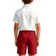 thumbnail image 4 of Odeerbi Niños 3 Piezas Caballero Traje Formal Preppy Traje Manga Corta Camisa de Vestido + Traje Pantalones Cortos + Corbata Colegial Conjunto de Uniforme, 4 of 9