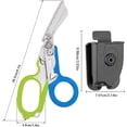 thumbnail image 4 of Trauma Shears Foldable,Emergency Response Shears with Strap Cutter and Glass Breaker,Medical Shears for Outdoor Camping Tools, 4 of 6