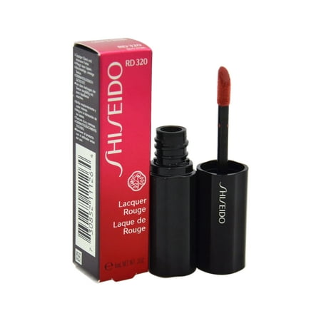 Shiseido Lacquer Rouge - # RD320 Sunburn 0.2 oz Lip (Best Way To Heal Sunburned Lips)