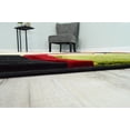 thumbnail image 2 of PREMIUM 3D Effect Hand Carved Thick Modern Contemporary Abstract Area Rug Design 1062 Black 5'3''x7'6'', 2 of 10