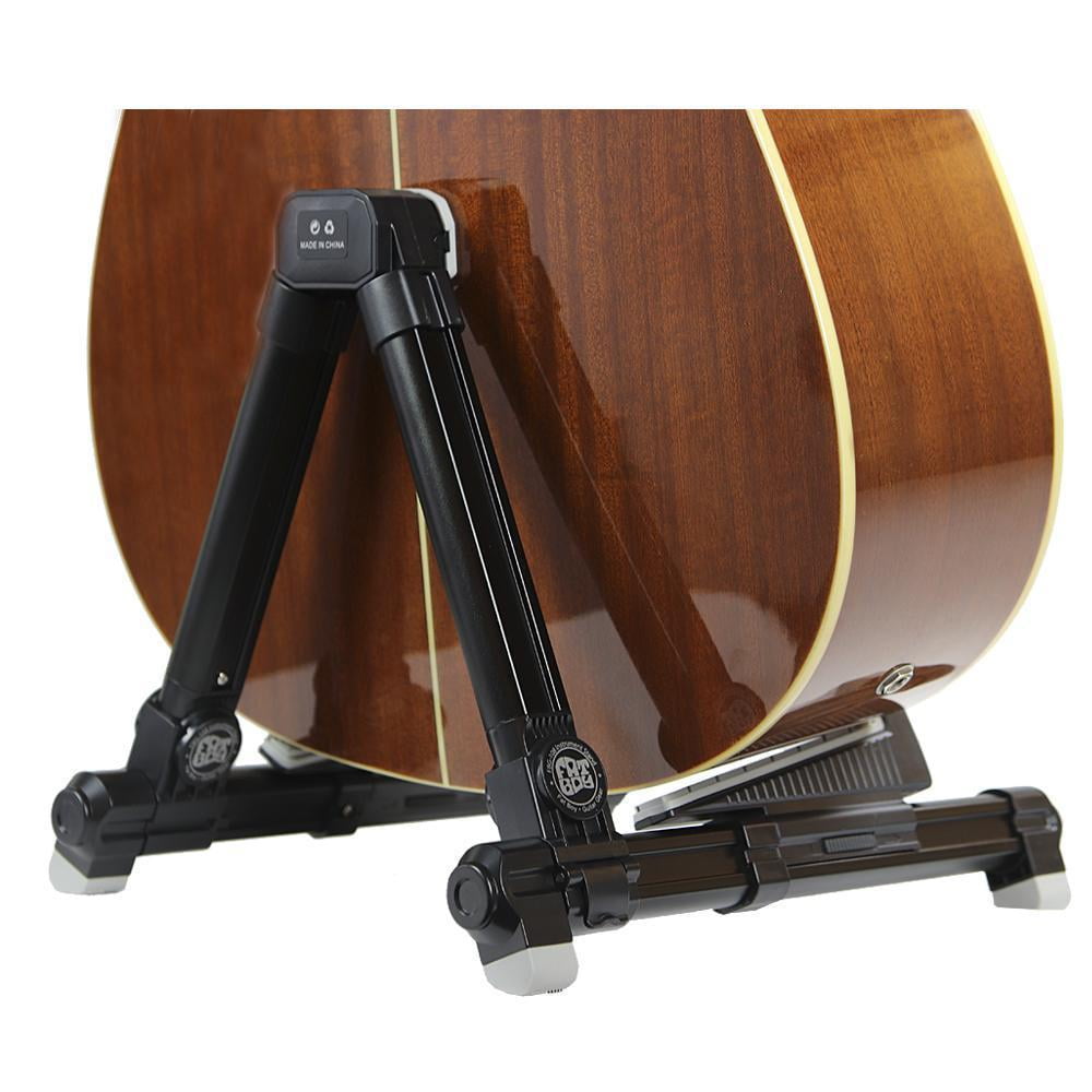 Fat Boy FBG-108BK Compact Folding Aluminum Guitar Stand In Black